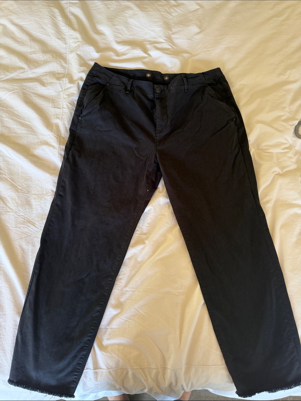 rag & bone Black  Chinos - Straight Fit